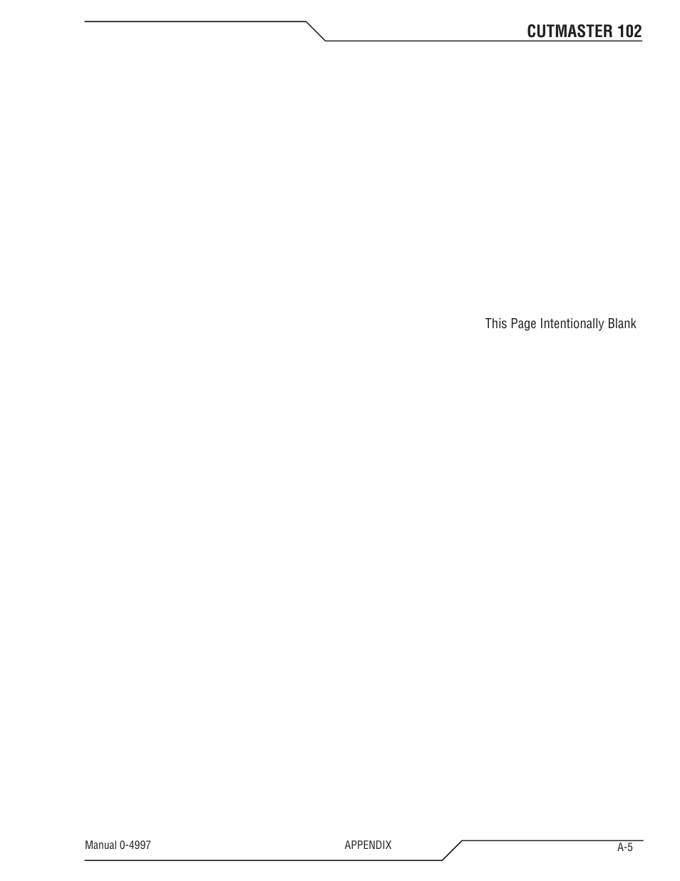 Cutmaster 102 | Tweco 102 Cutmaster User Manual | Page 77 / 84