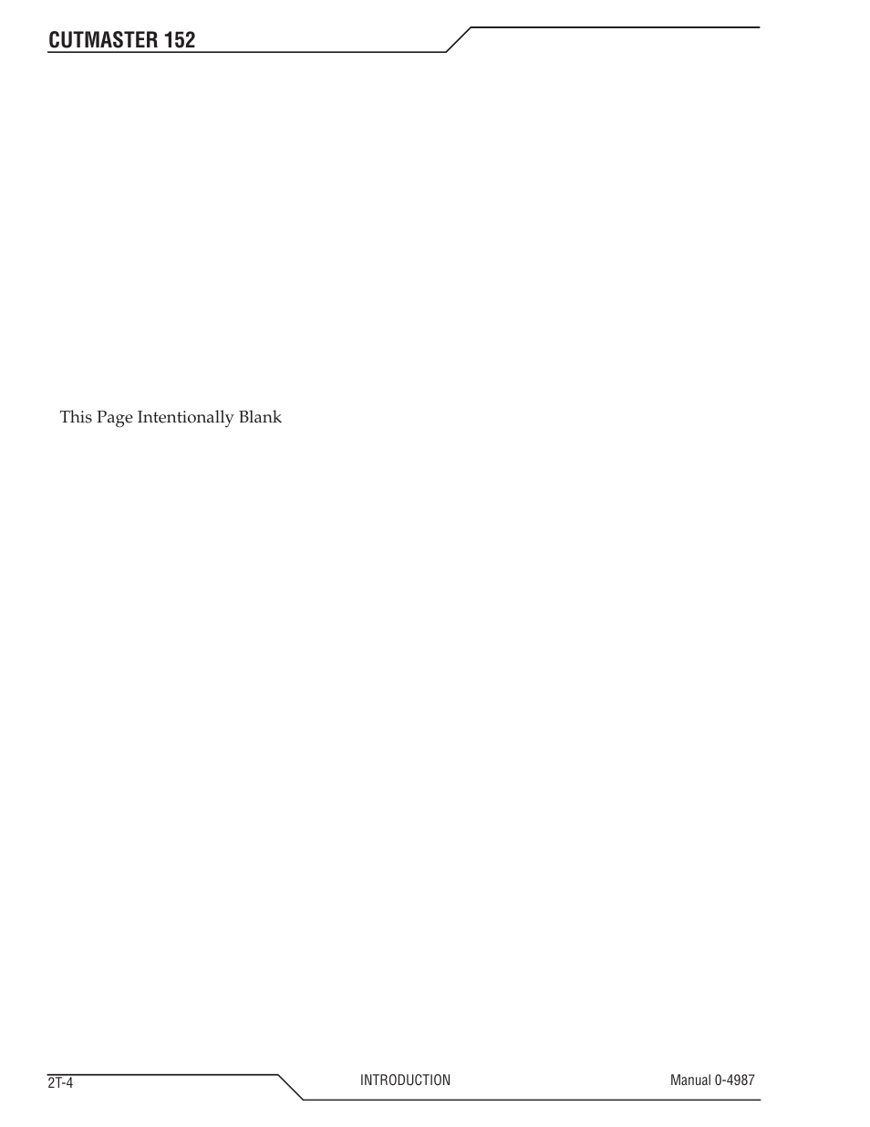 Cutmaster 152 | Tweco 152 CutMaster User Manual | Page 22 / 84