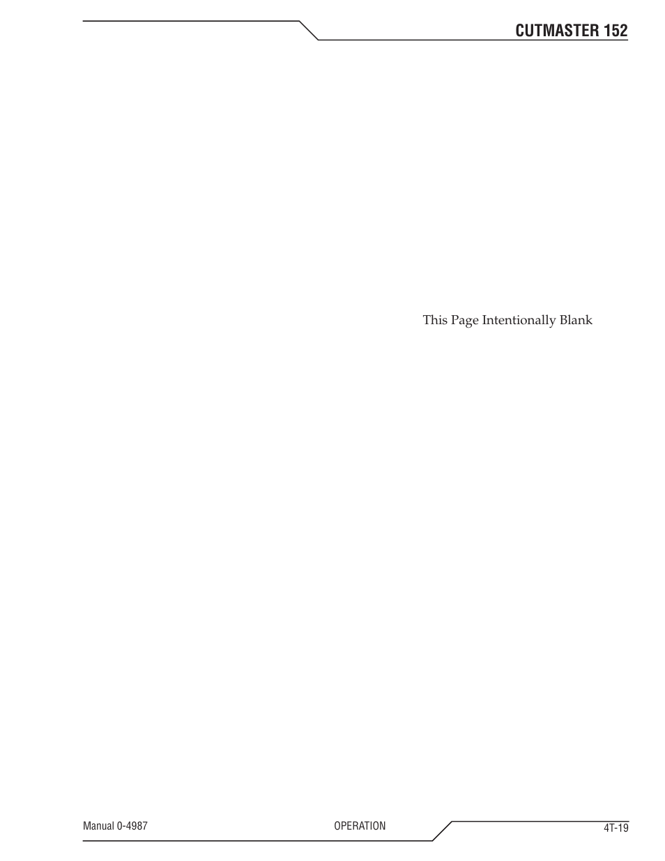 Cutmaster 152 | Tweco 152 CutMaster User Manual | Page 51 / 84