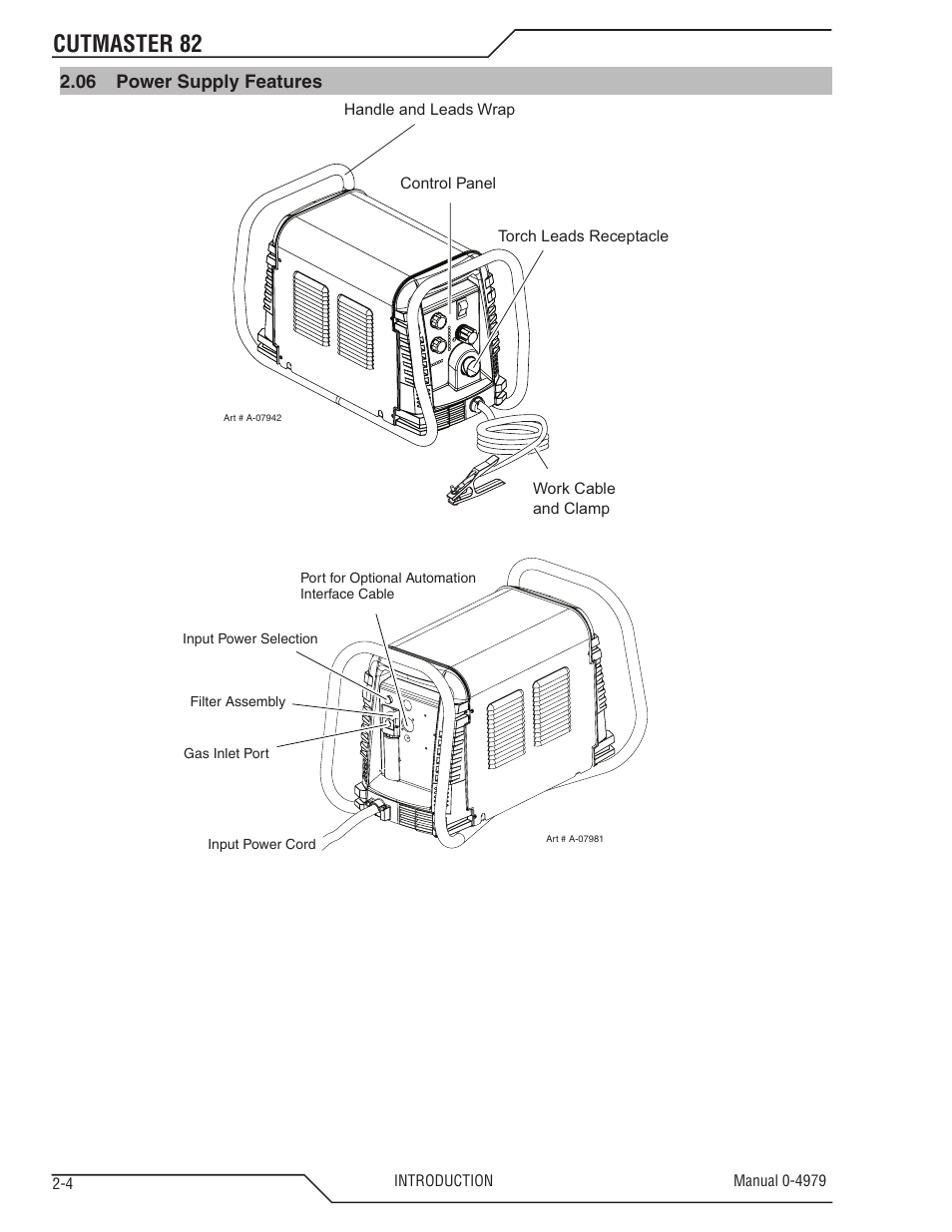 Cutmaster 82 | Tweco 82 CutMaster User Manual | Page 18 / 80