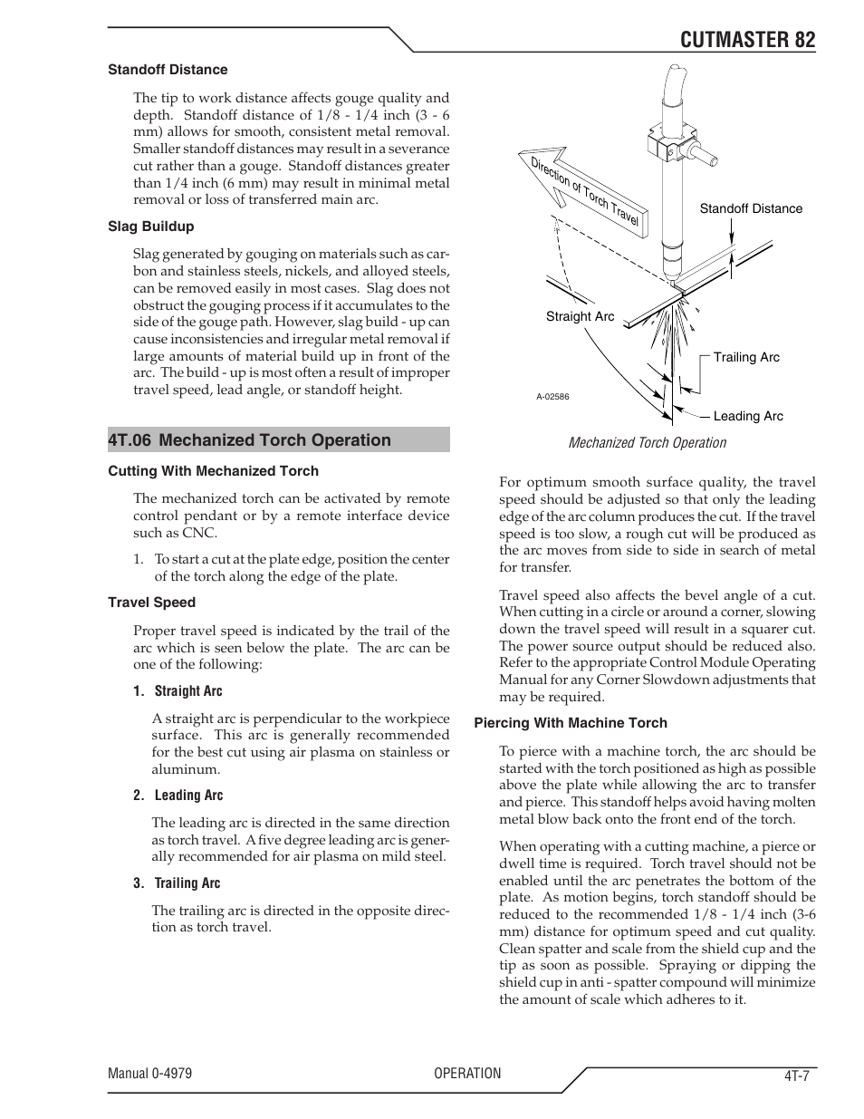 Cutmaster 82 | Tweco 82 CutMaster User Manual | Page 39 / 80