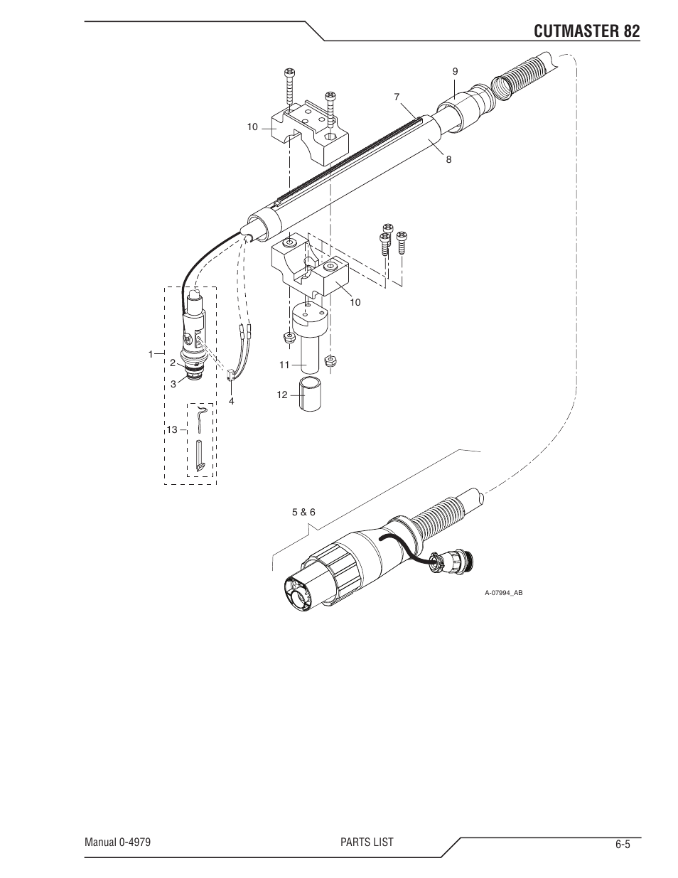 Cutmaster 82 | Tweco 82 CutMaster User Manual | Page 65 / 80