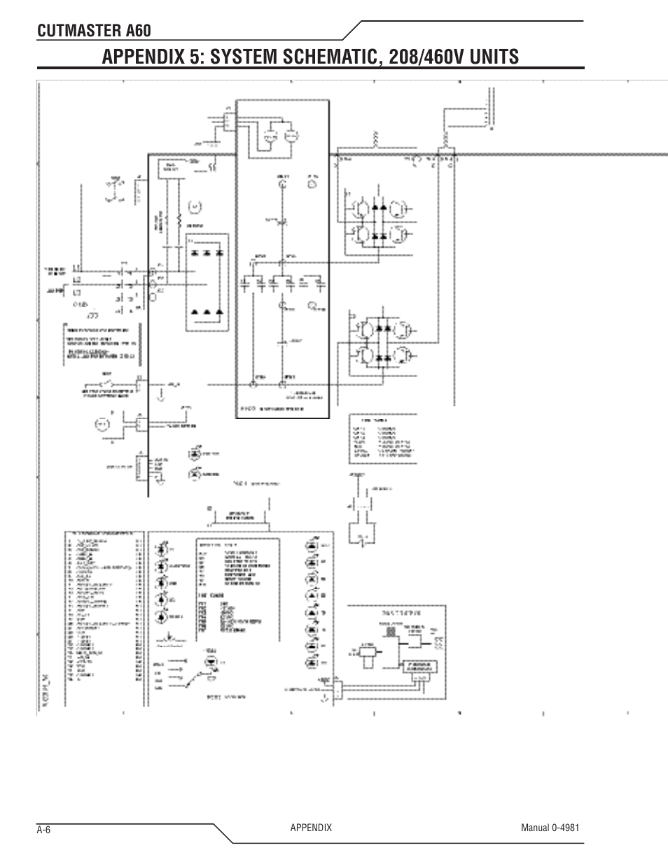 Cutmaster a60 | Tweco A60 Cutmaster User Manual | Page 110 / 118