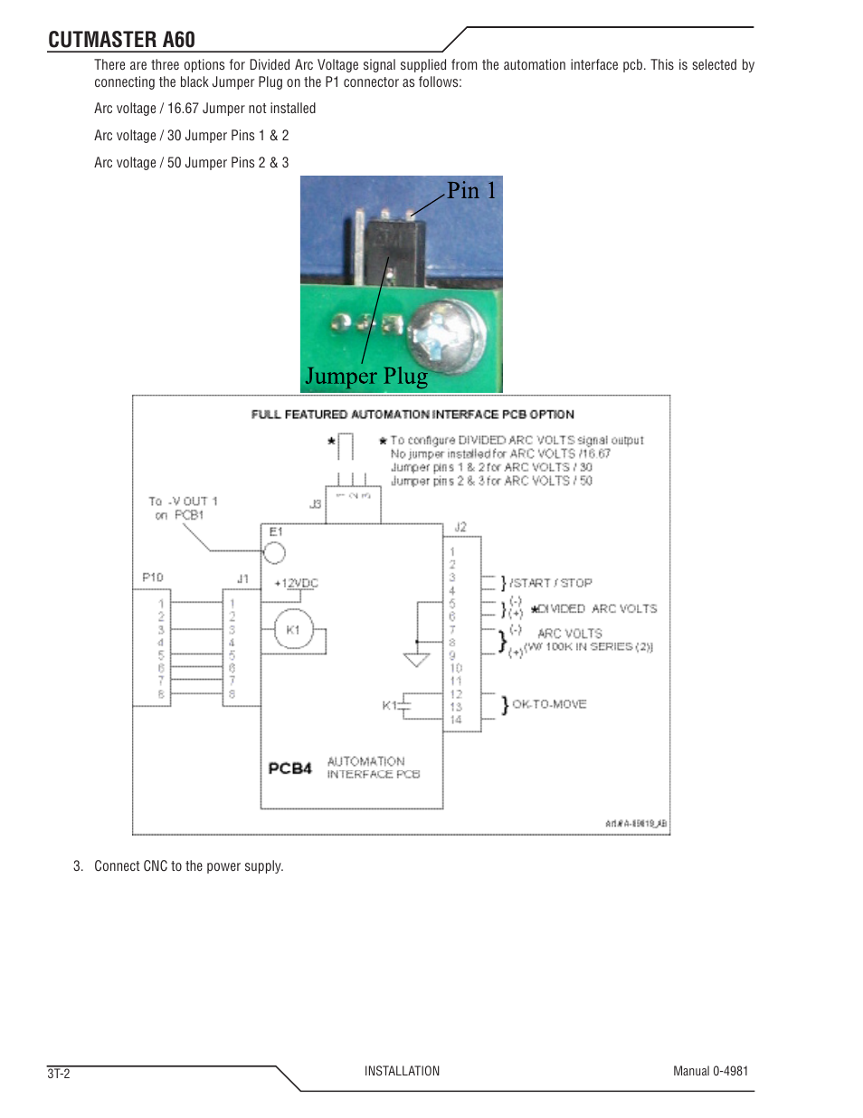 Cutmaster a60 | Tweco A60 Cutmaster User Manual | Page 30 / 118