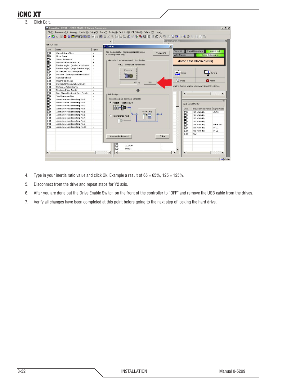 Icnc xt | Tweco iCNC XT User Manual | Page 52 / 110