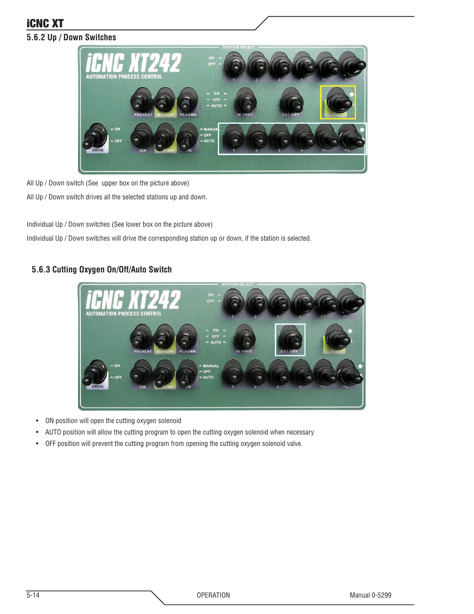 Icnc xt | Tweco iCNC XT User Manual | Page 72 / 110