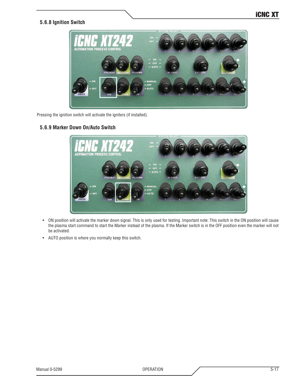 Icnc xt | Tweco iCNC XT User Manual | Page 75 / 110