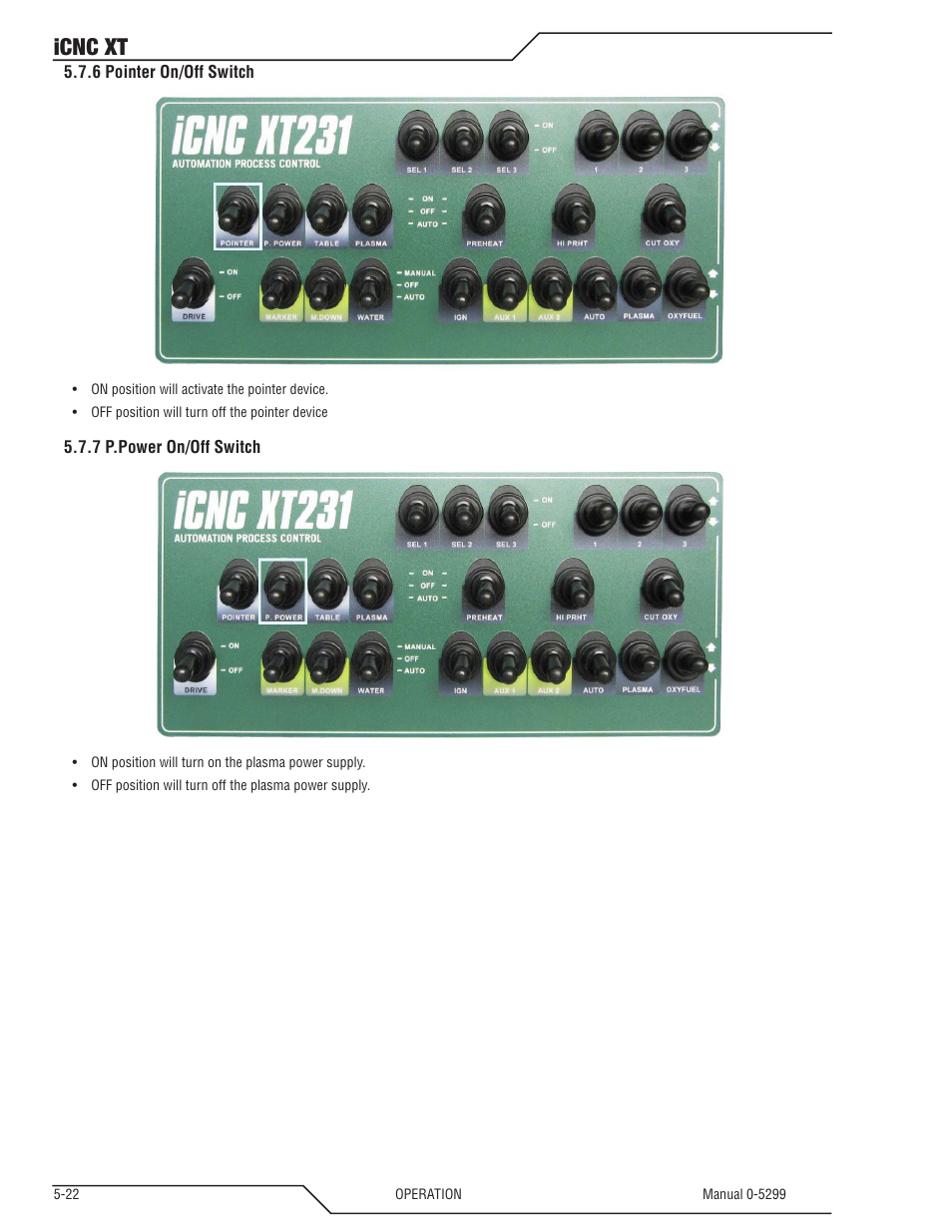 Icnc xt | Tweco iCNC XT User Manual | Page 80 / 110