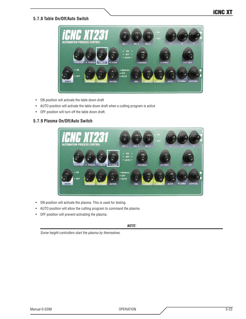Icnc xt | Tweco iCNC XT User Manual | Page 81 / 110