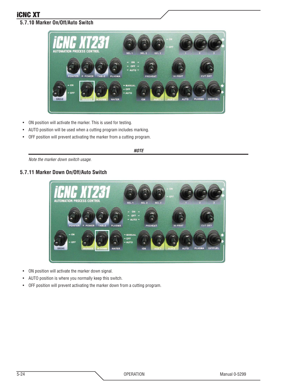 Icnc xt | Tweco iCNC XT User Manual | Page 82 / 110