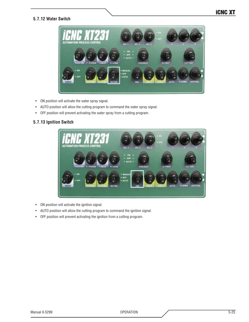 Icnc xt | Tweco iCNC XT User Manual | Page 83 / 110