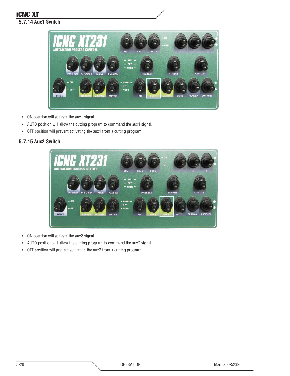 Icnc xt | Tweco iCNC XT User Manual | Page 84 / 110