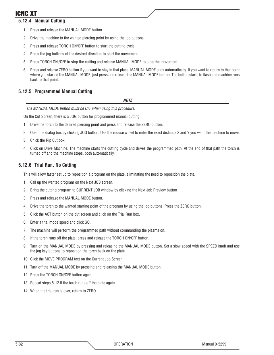 Icnc xt | Tweco iCNC XT User Manual | Page 90 / 110