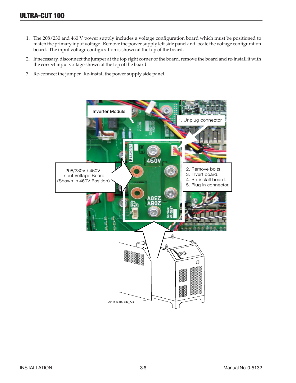 Ultra-cut 100 | Tweco 100 Ultra-Cut(March 2013) User Manual | Page 30 / 166