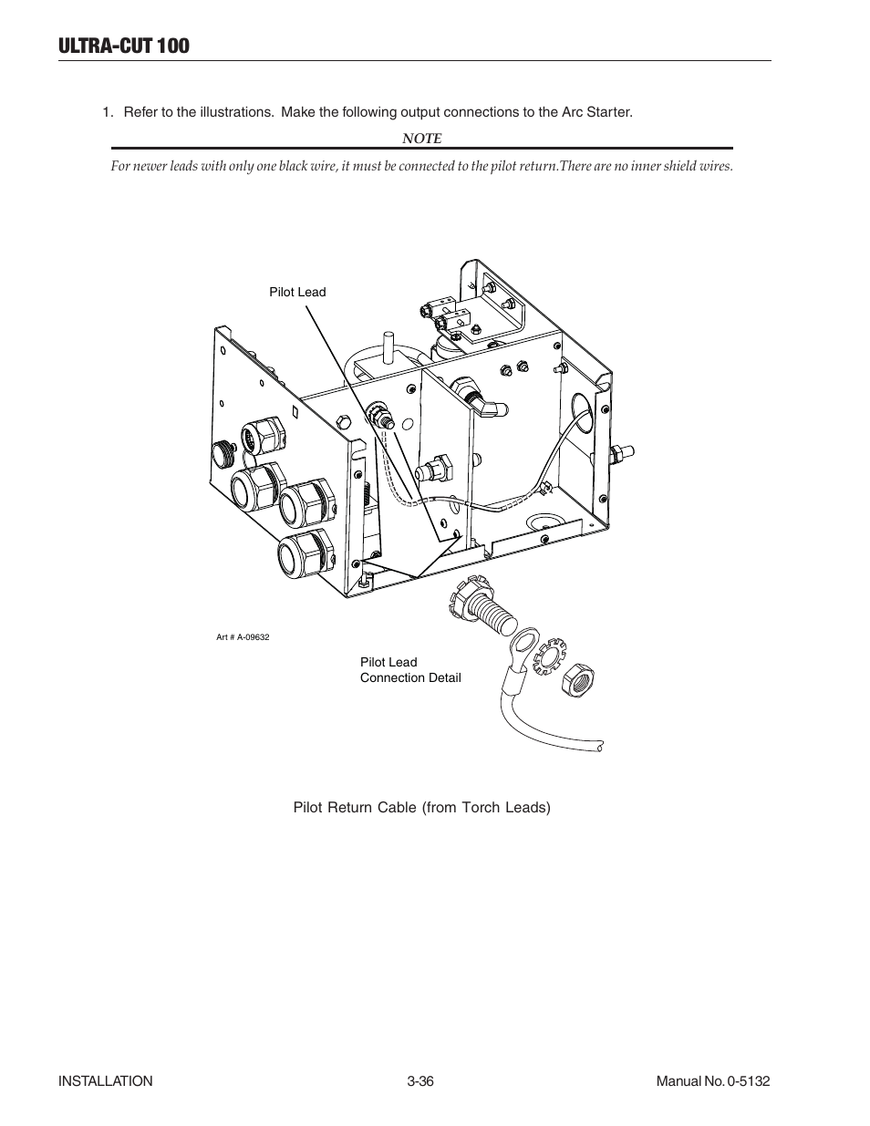 Ultra-cut 100 | Tweco 100 Ultra-Cut(March 2013) User Manual | Page 60 / 166