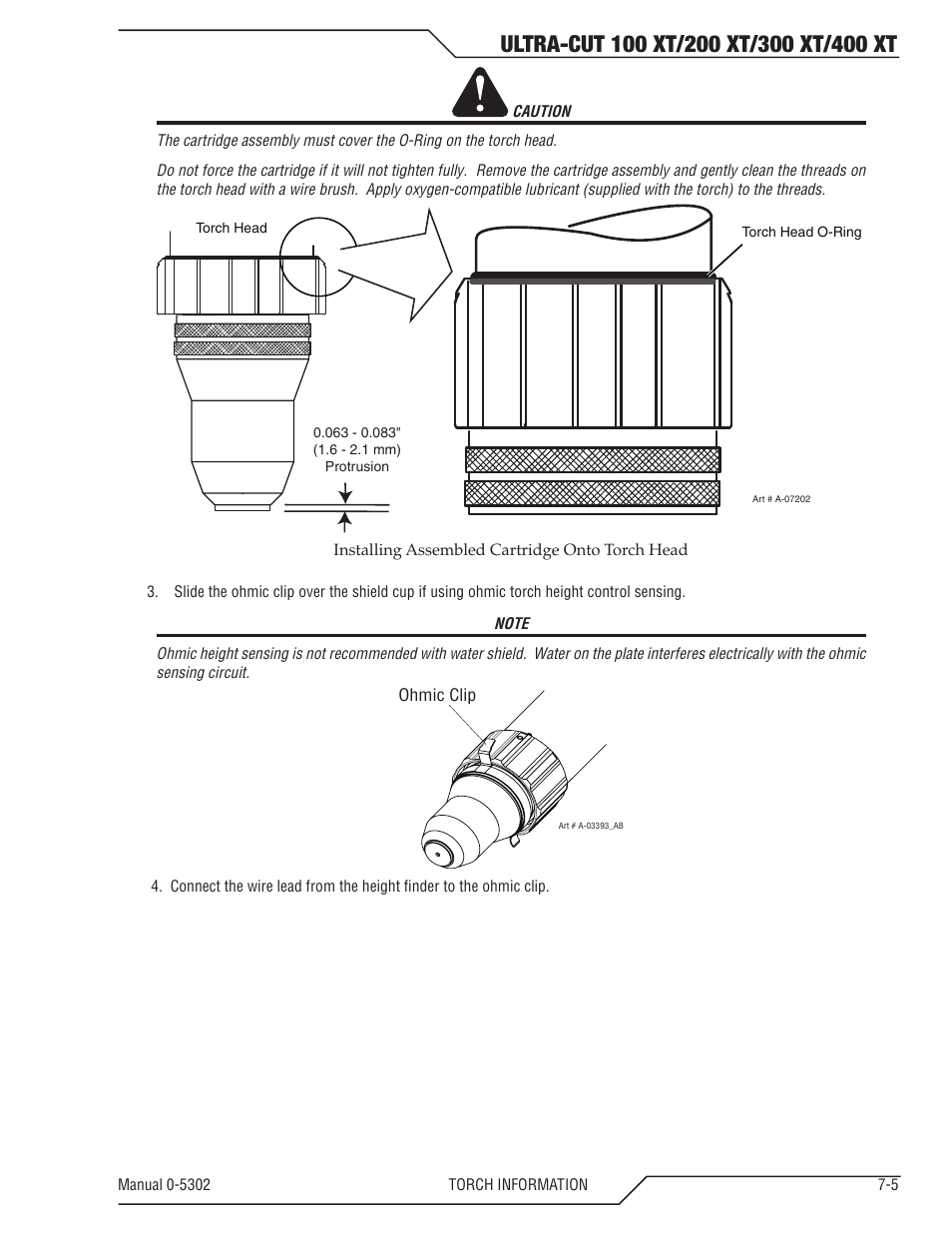 Tweco 400 Ultra-Cut(May 2014) User Manual | Page 125 / 220