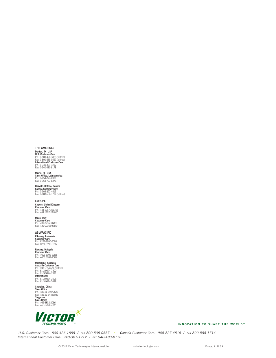 Technologies | Tweco 200 Ultra-Cut(March 2013) User Manual | Page 168 / 168