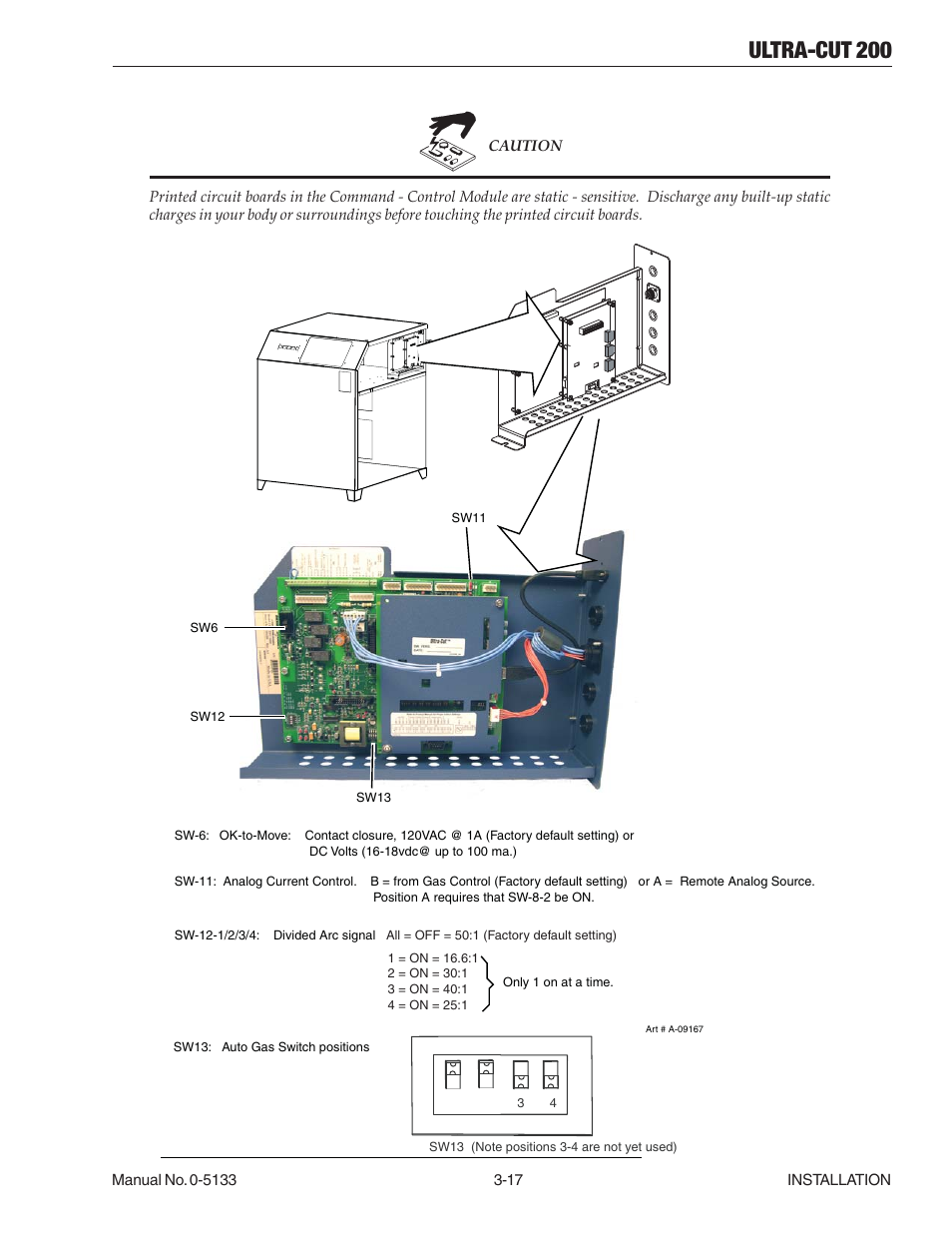 Ultra-cut 200 | Tweco 200 Ultra-Cut(March 2013) User Manual | Page 43 / 168