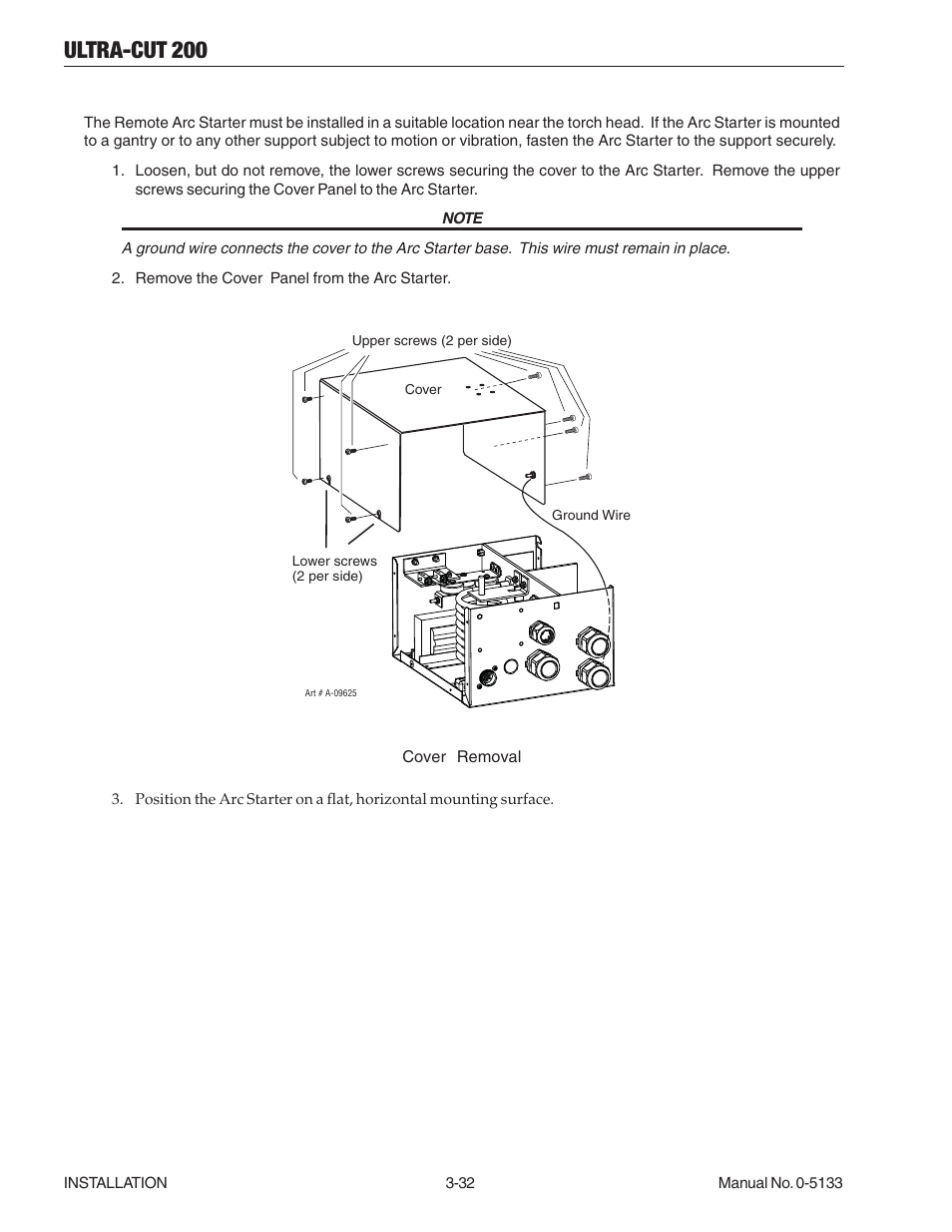 Ultra-cut 200 | Tweco 200 Ultra-Cut(March 2013) User Manual | Page 58 / 168