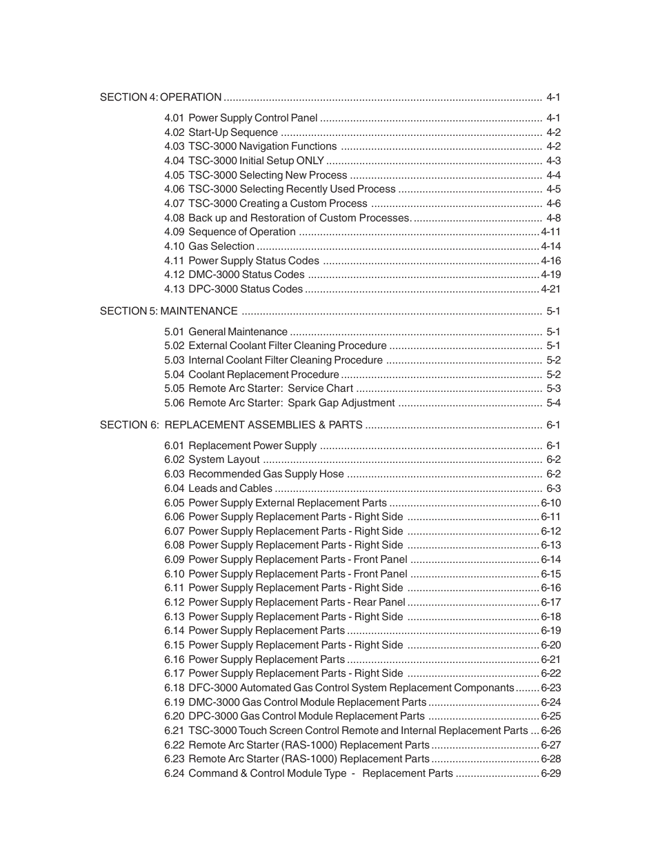 Tweco 300 Ultra-Cut(March 2013) User Manual | Page 6 / 166