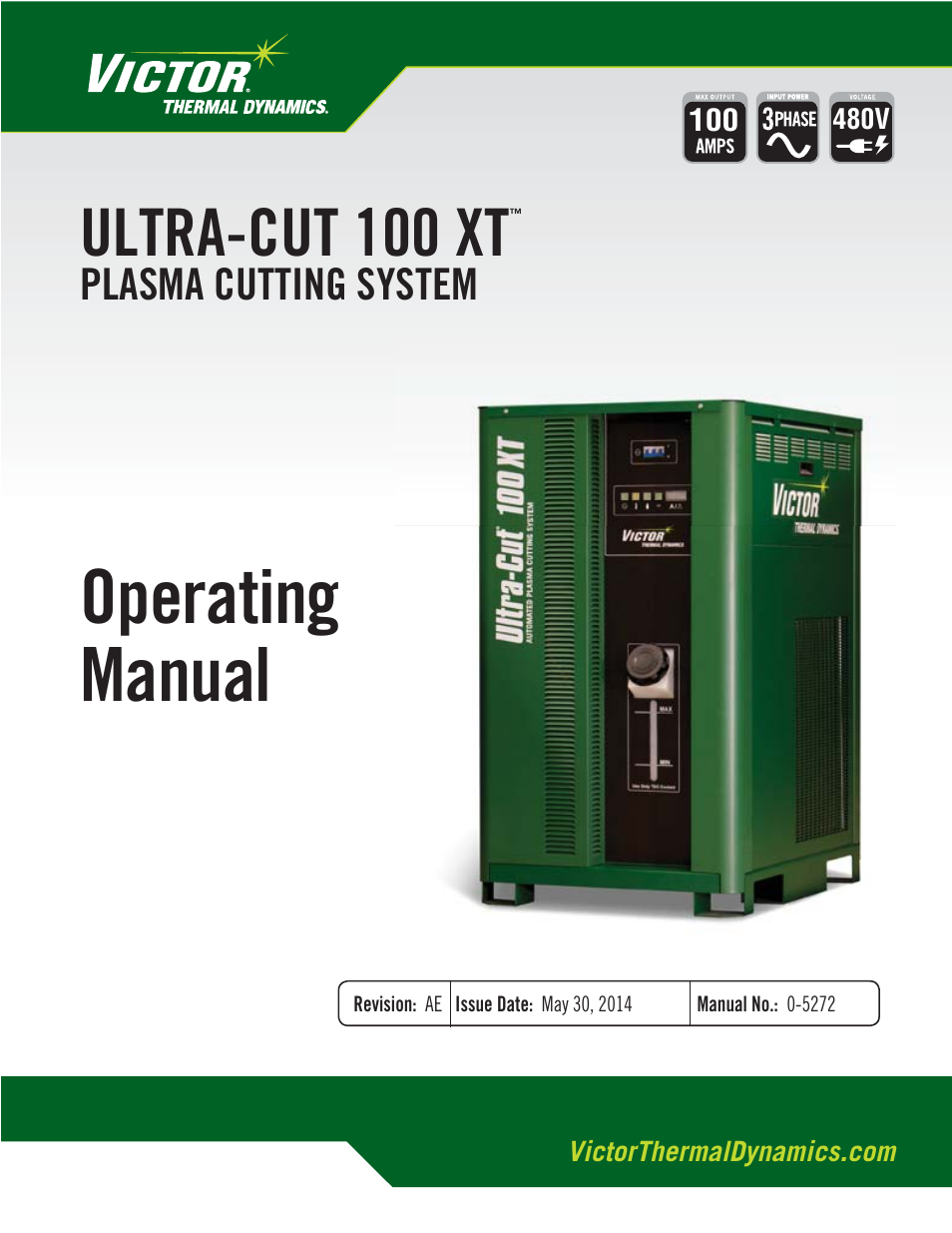 Tweco 100 XT Ultra-Cut Plasma Cutting System User Manual | 188 pages