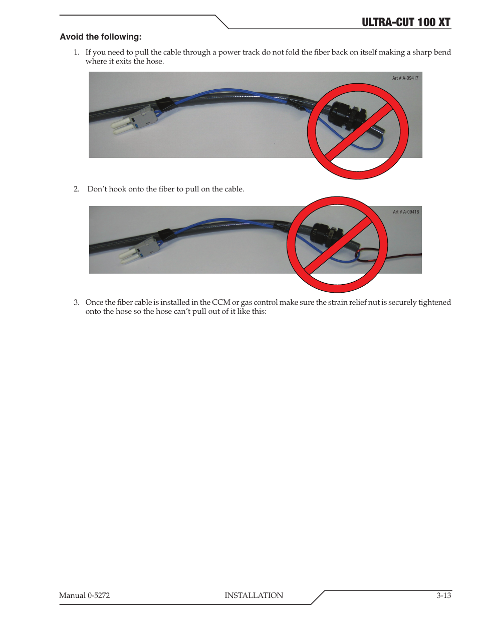 Ultra-cut 100 xt | Tweco 100 XT Ultra-Cut Plasma Cutting System User Manual | Page 35 / 188