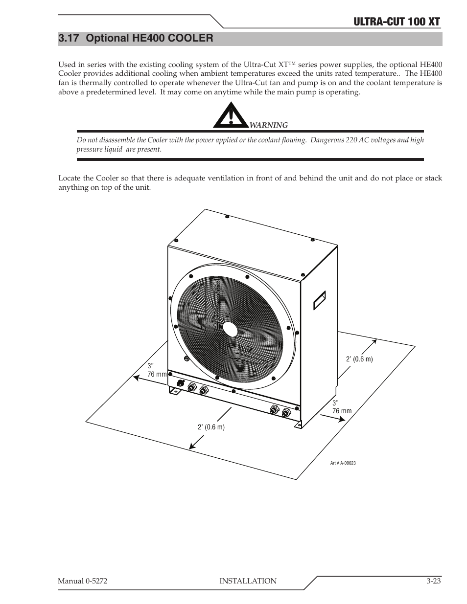 Ultra-cut 100 xt | Tweco 100 XT Ultra-Cut Plasma Cutting System User Manual | Page 45 / 188