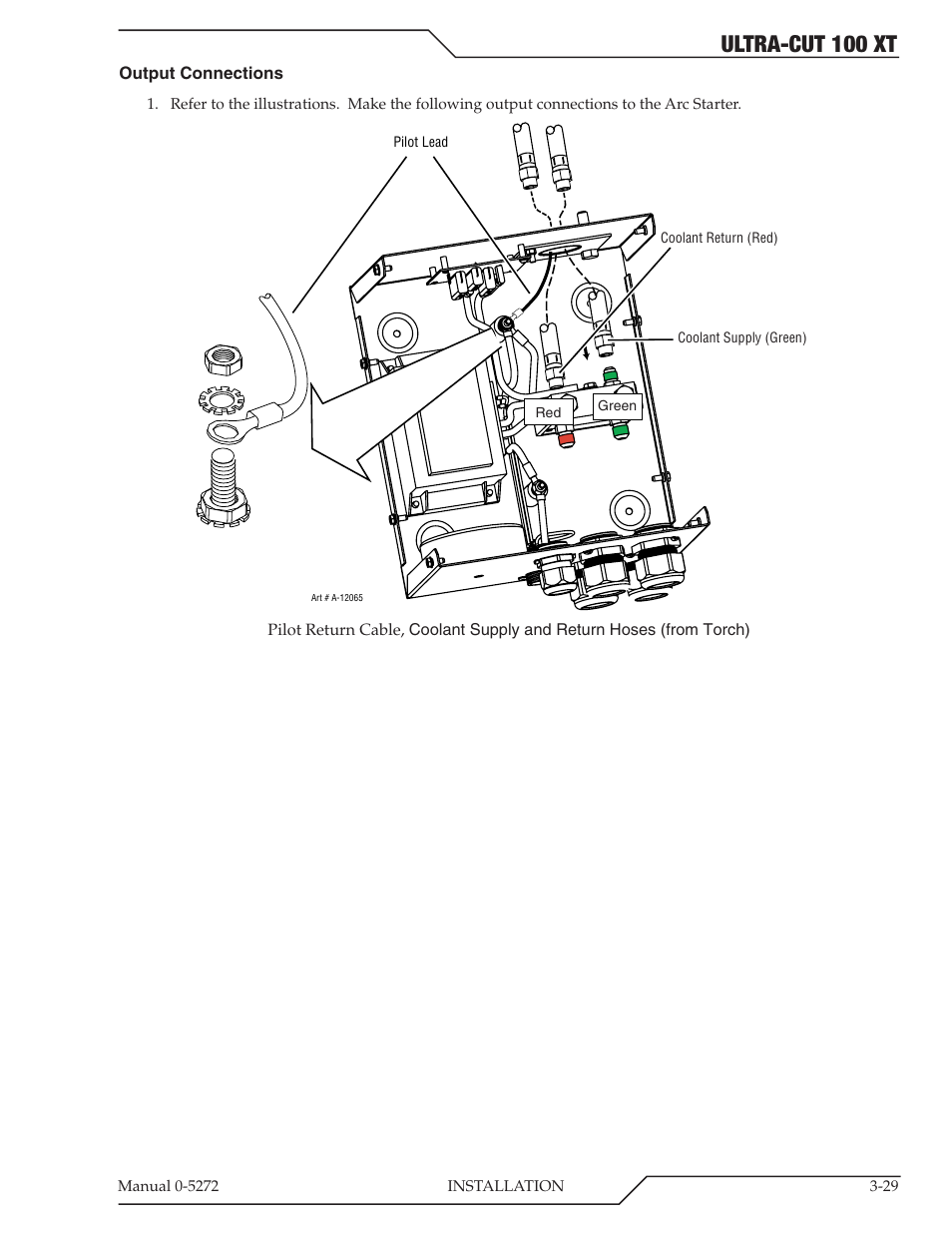 Ultra-cut 100 xt | Tweco 100 XT Ultra-Cut Plasma Cutting System User Manual | Page 51 / 188