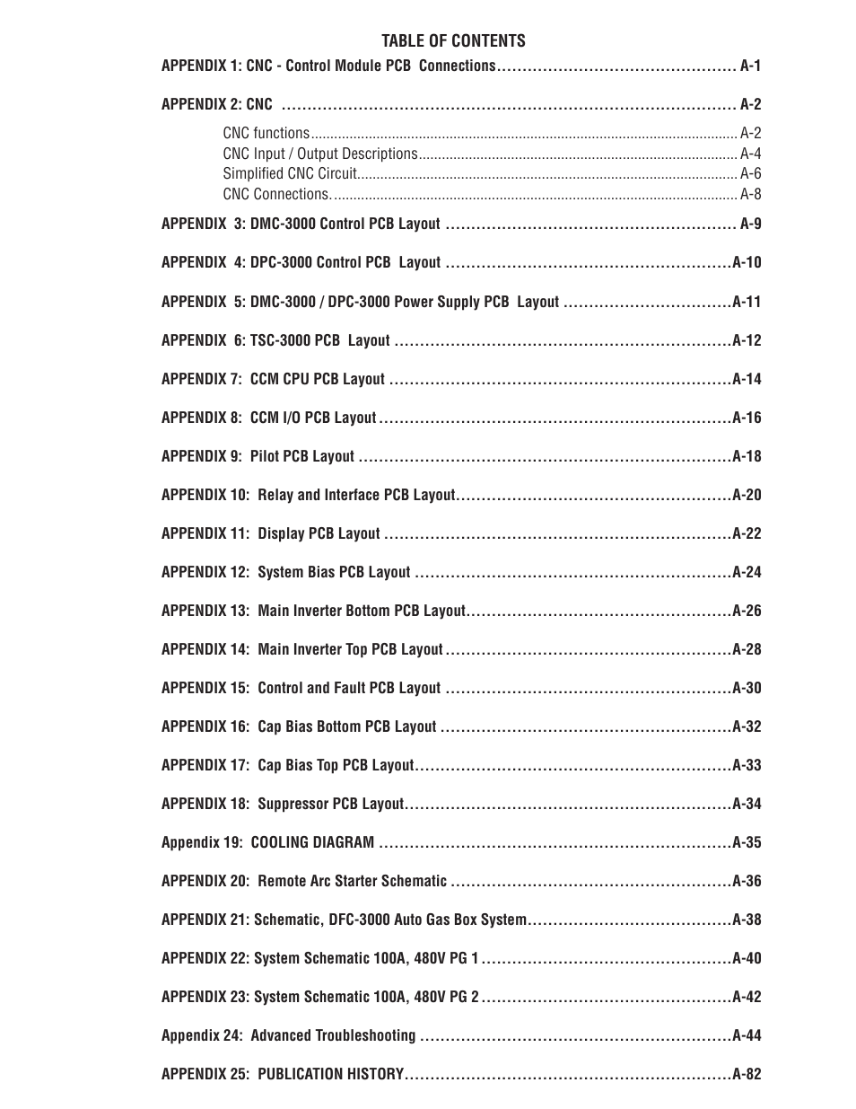 Tweco 100 Ultra-Cut Plasma Cutting System with Automated Gas Control User Manual | Page 7 / 208