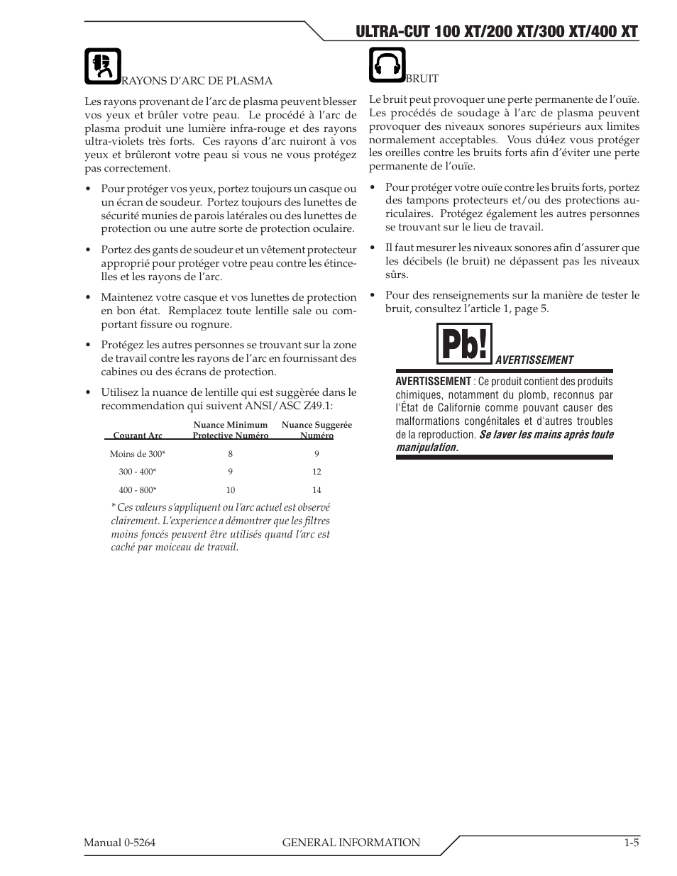 Tweco 400 Ultra-Cut(October 2014) User Manual | Page 11 / 202