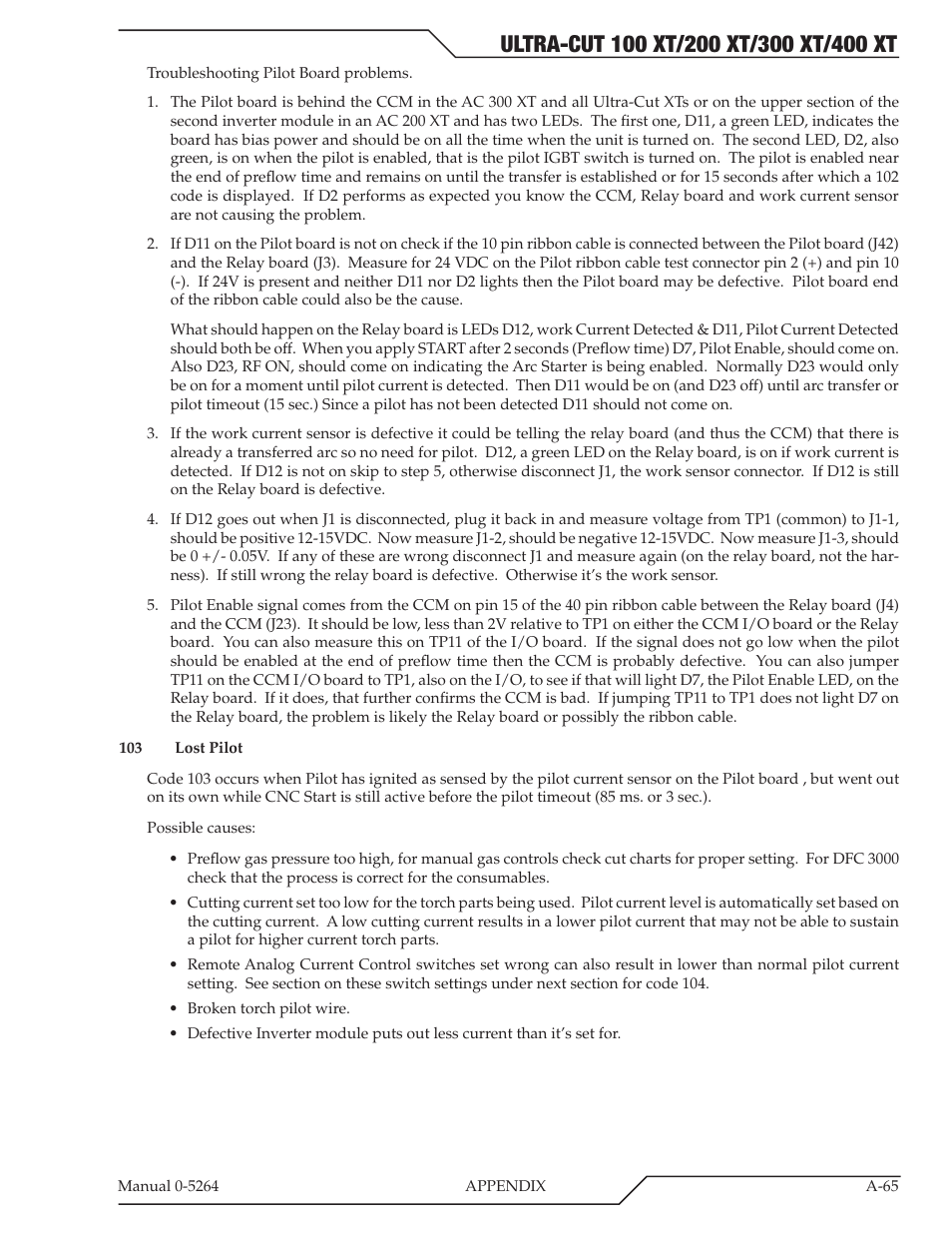 Tweco 400 Ultra-Cut(October 2014) User Manual | Page 171 / 202
