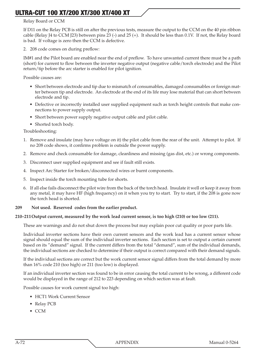 Tweco 400 Ultra-Cut(October 2014) User Manual | Page 178 / 202