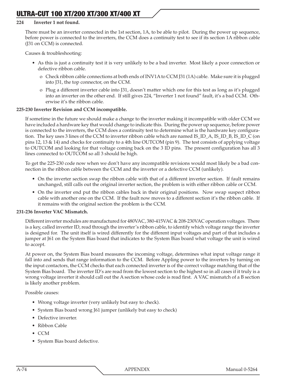 Tweco 400 Ultra-Cut(October 2014) User Manual | Page 180 / 202