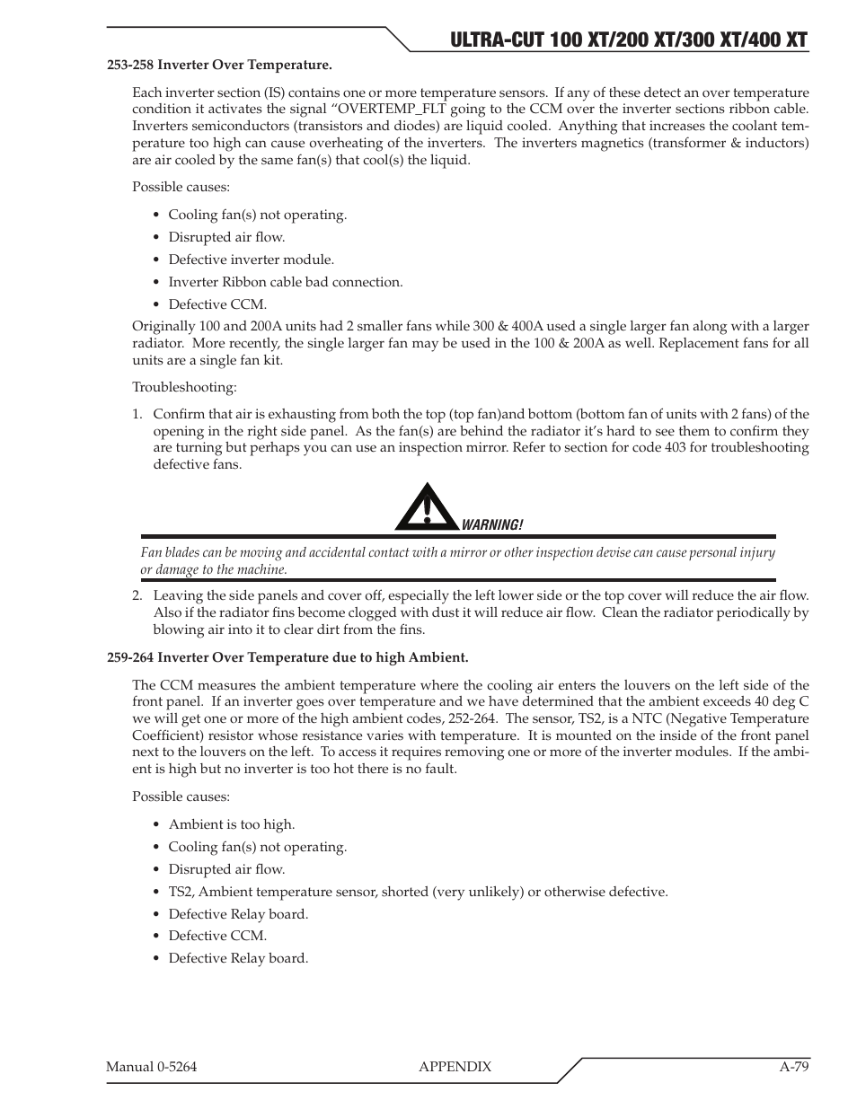 Tweco 400 Ultra-Cut(October 2014) User Manual | Page 185 / 202