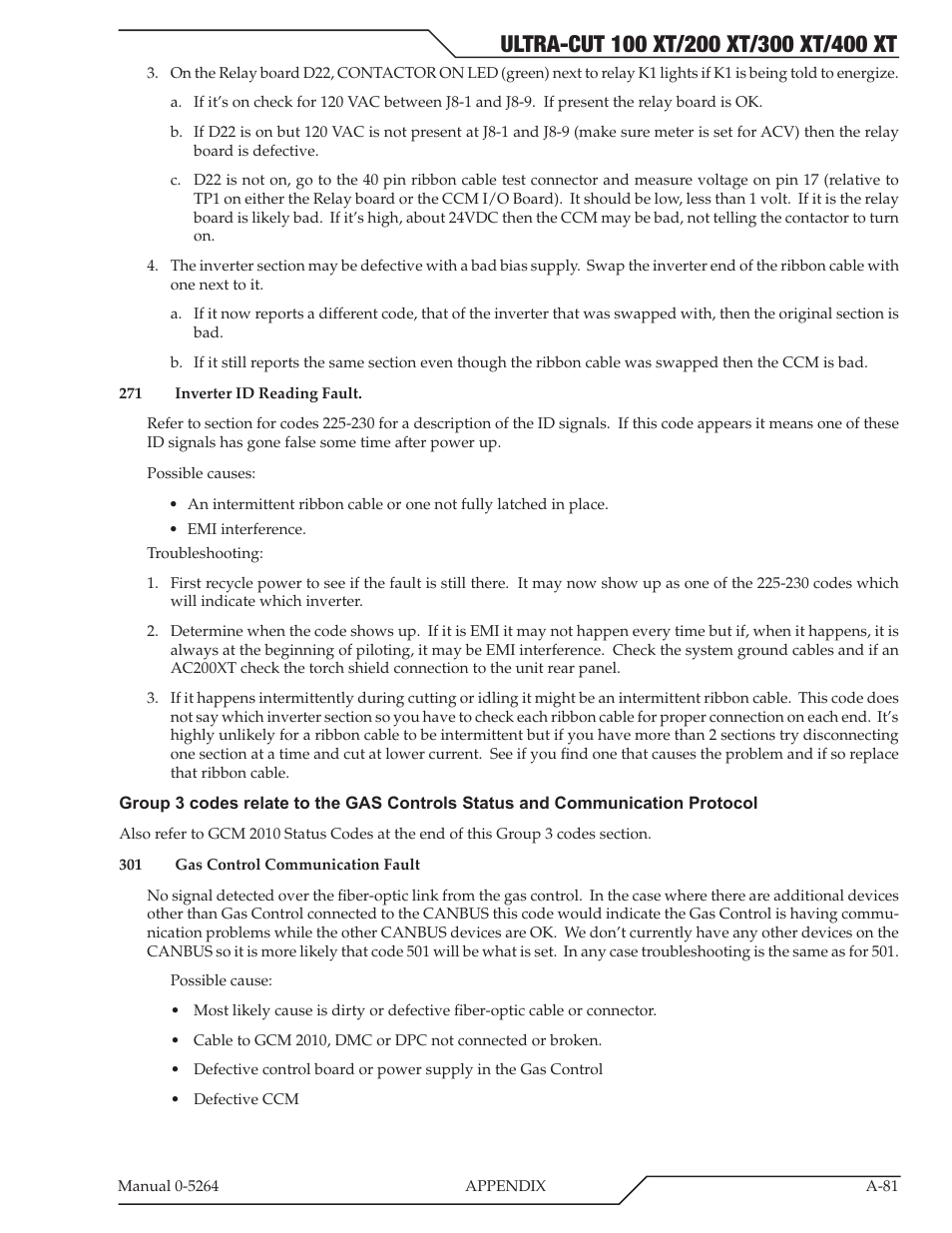 Tweco 400 Ultra-Cut(October 2014) User Manual | Page 187 / 202