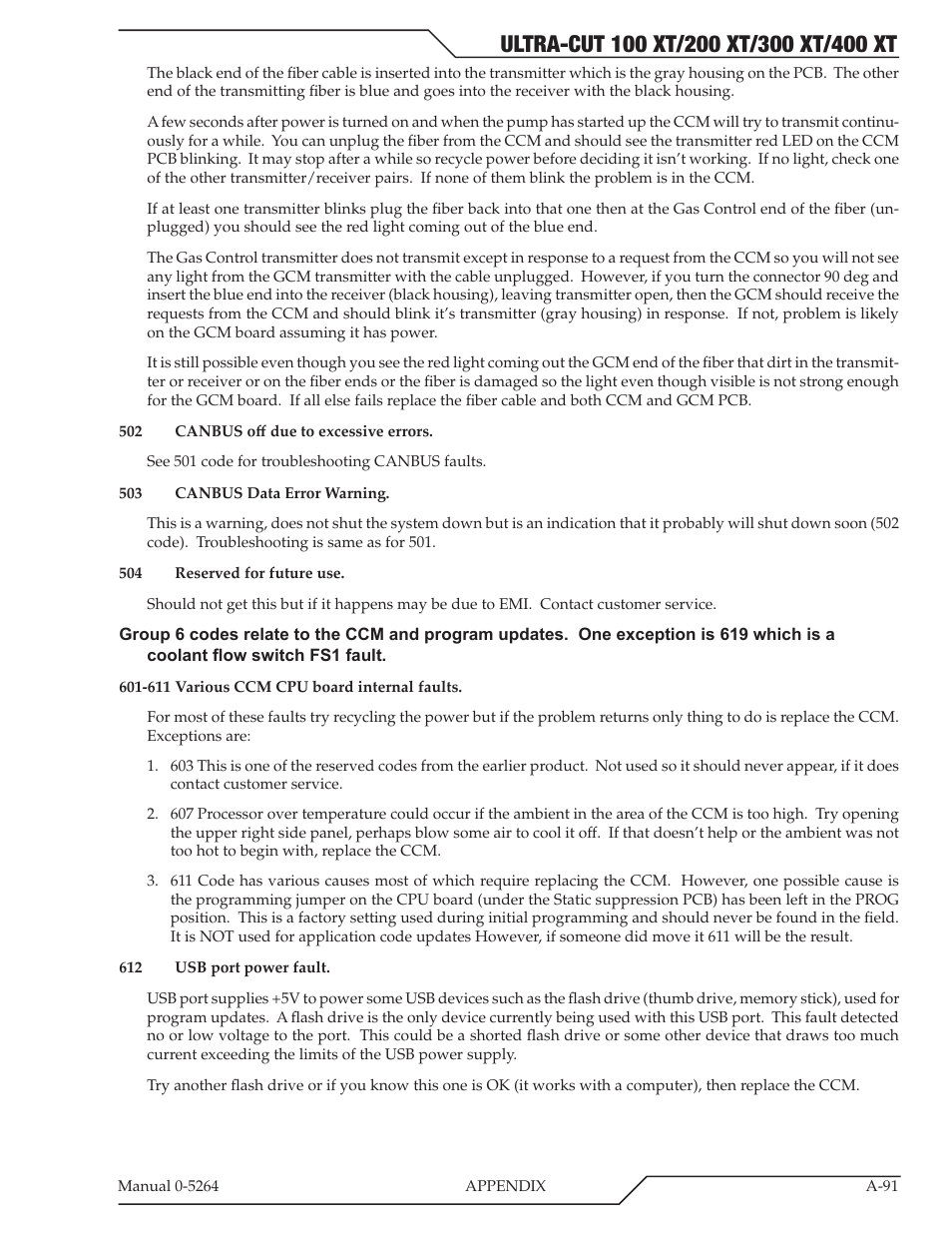 Tweco 400 Ultra-Cut(October 2014) User Manual | Page 197 / 202