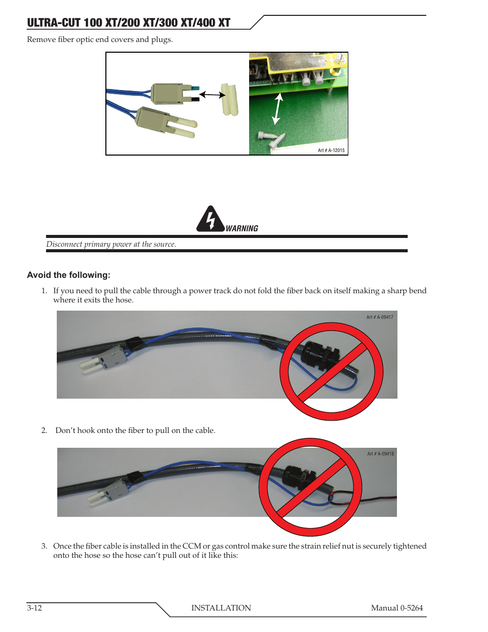 Tweco 400 Ultra-Cut(October 2014) User Manual | Page 38 / 202