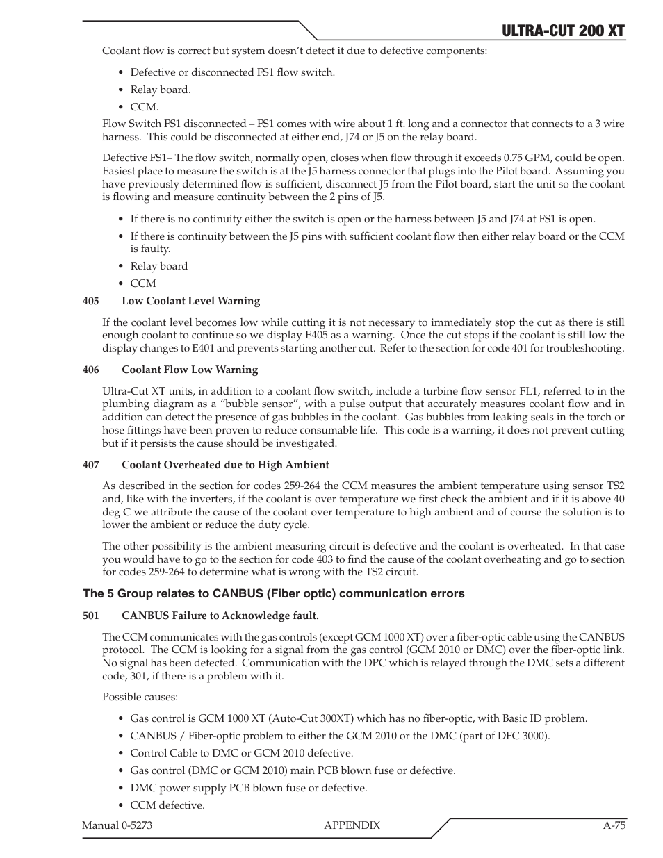 Ultra-cut 200 xt | Tweco 200 XT Ultra-Cut Plasma Cutting System User Manual | Page 181 / 188