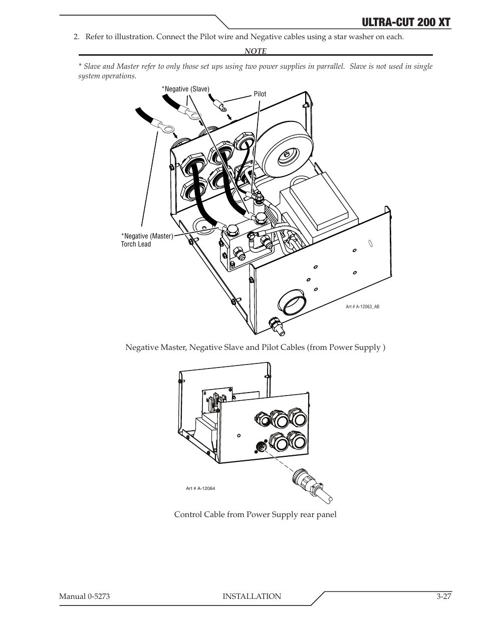 Ultra-cut 200 xt | Tweco 200 XT Ultra-Cut Plasma Cutting System User Manual | Page 51 / 188