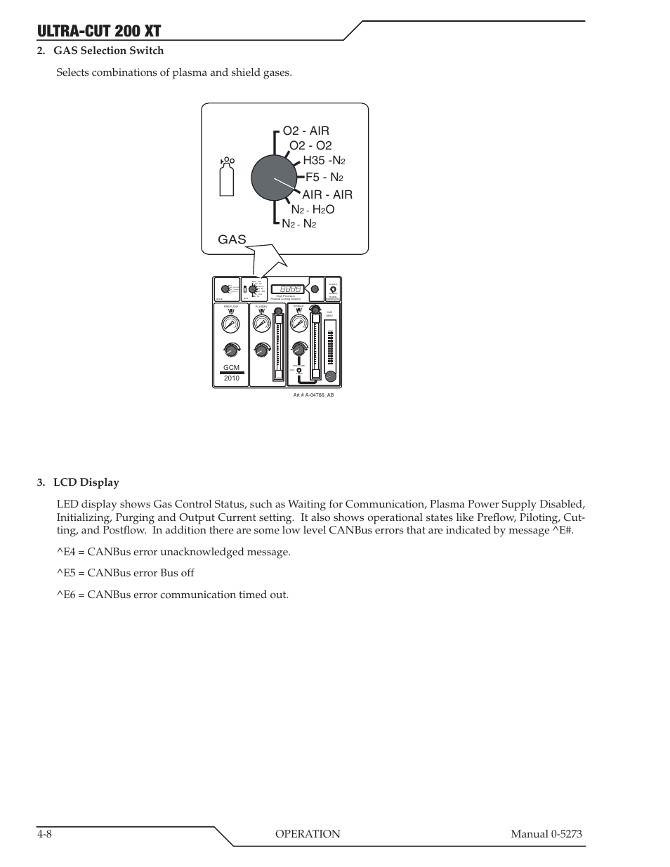 Ultra-cut 200 xt, F5 - n, Air - air n | Run set preflow set plasma & shield test | Tweco 200 XT Ultra-Cut Plasma Cutting System User Manual | Page 72 / 188