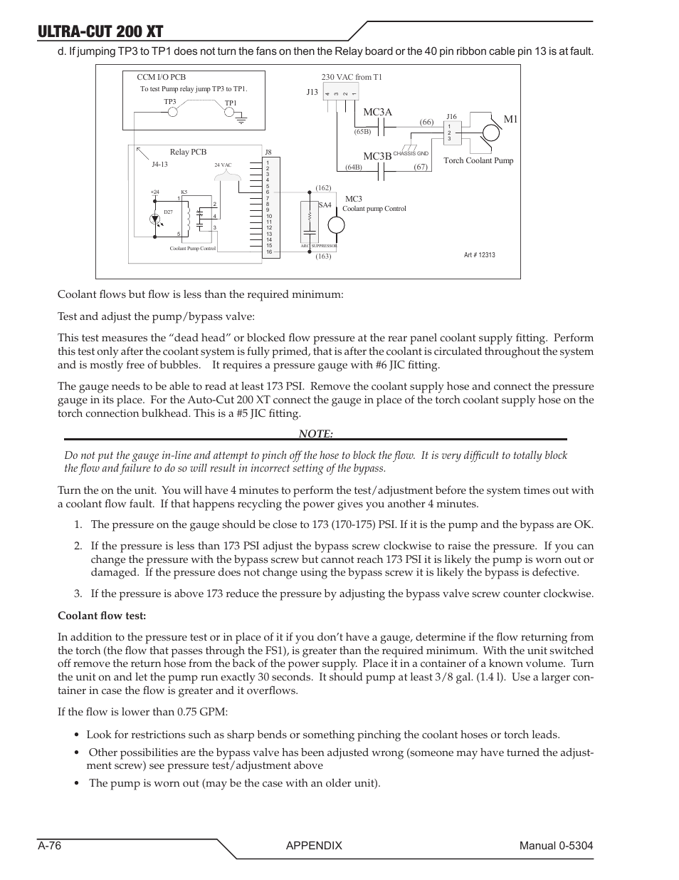 Ultra-cut 200 xt, Mc3a mc3b m1 | Tweco 200 XT Ultra-Cut Plasma Cutting System With Automated Gas Control User Manual | Page 200 / 208