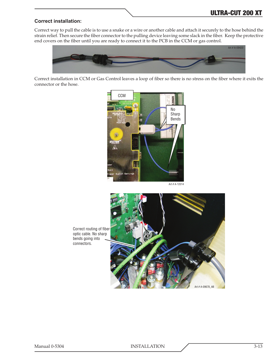 Ultra-cut 200 xt | Tweco 200 XT Ultra-Cut Plasma Cutting System With Automated Gas Control User Manual | Page 37 / 208