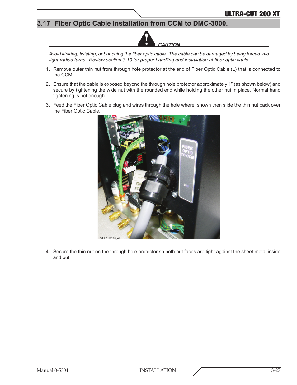 Ultra-cut 200 xt | Tweco 200 XT Ultra-Cut Plasma Cutting System With Automated Gas Control User Manual | Page 51 / 208