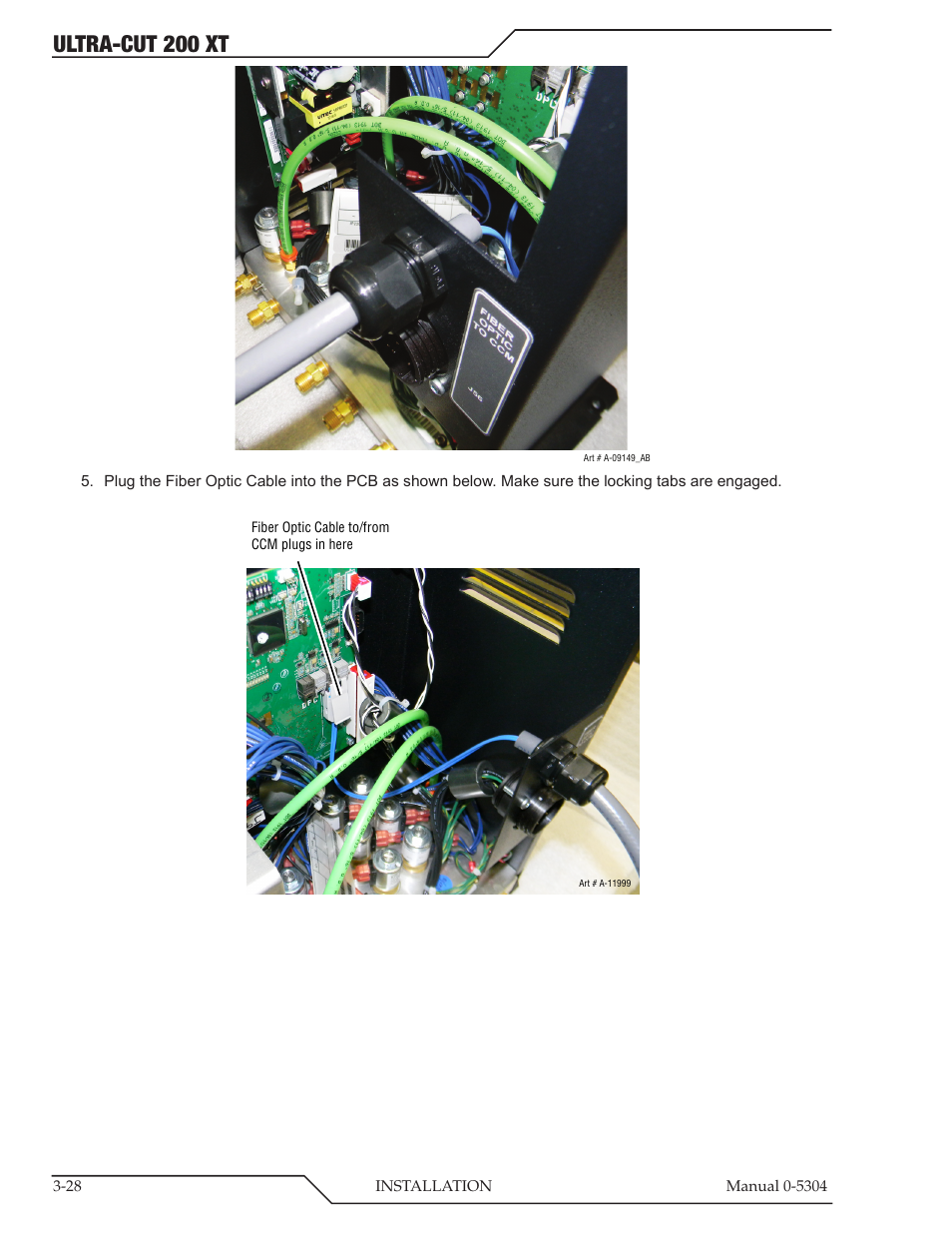 Ultra-cut 200 xt | Tweco 200 XT Ultra-Cut Plasma Cutting System With Automated Gas Control User Manual | Page 52 / 208