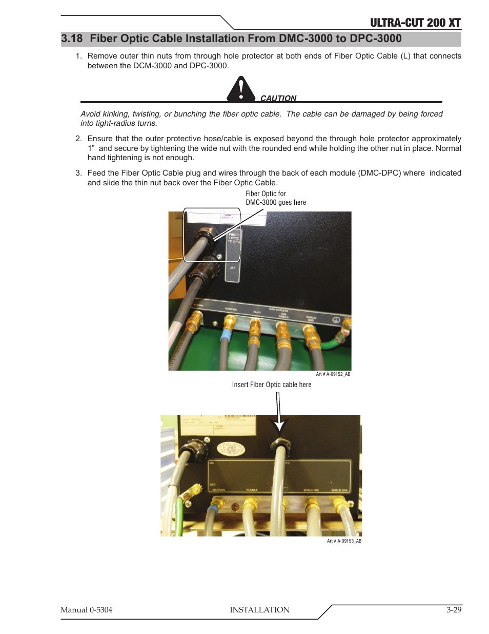 Ultra-cut 200 xt | Tweco 200 XT Ultra-Cut Plasma Cutting System With Automated Gas Control User Manual | Page 53 / 208