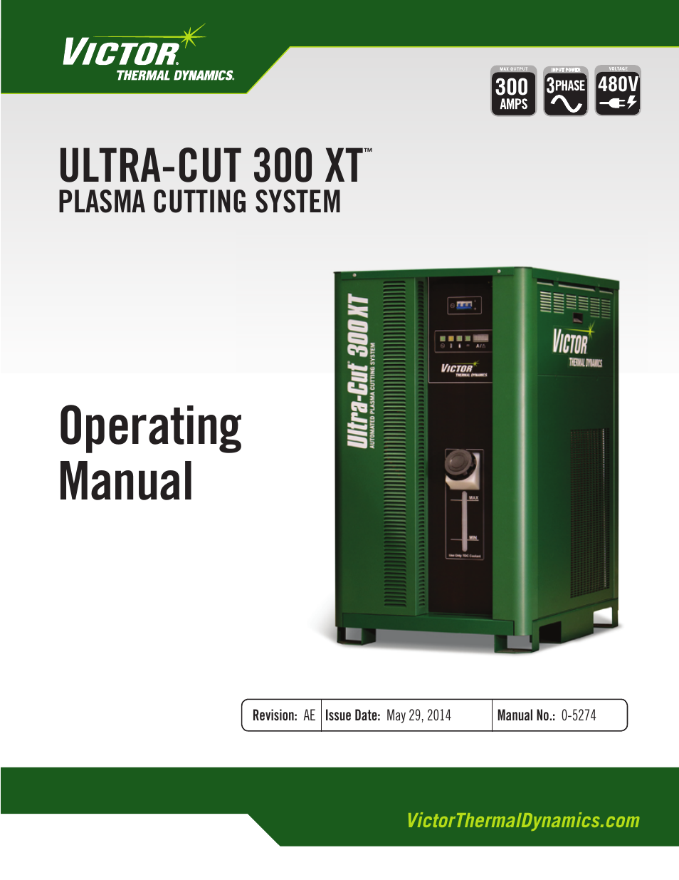 Tweco 300 XT Ultra-Cut Plasma Cutting System User Manual | 188 pages