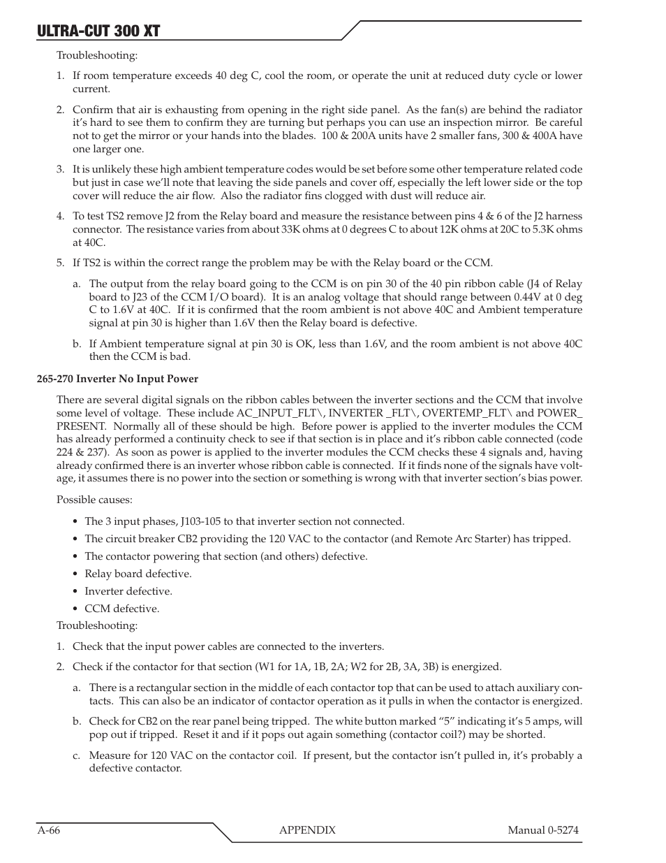 Ultra-cut 300 xt | Tweco 300 XT Ultra-Cut Plasma Cutting System User Manual | Page 172 / 188