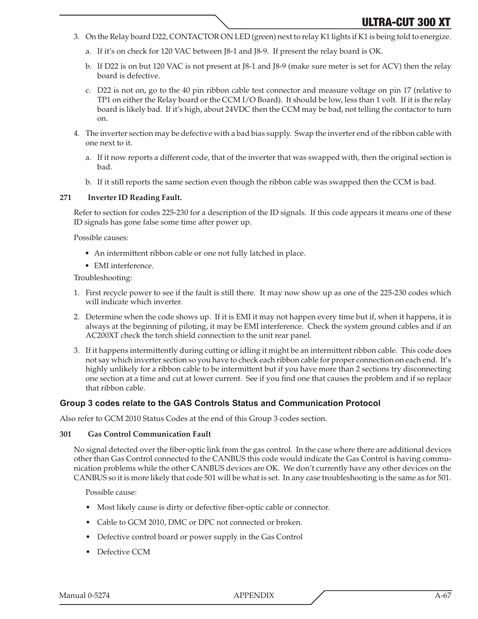 Ultra-cut 300 xt | Tweco 300 XT Ultra-Cut Plasma Cutting System User Manual | Page 173 / 188