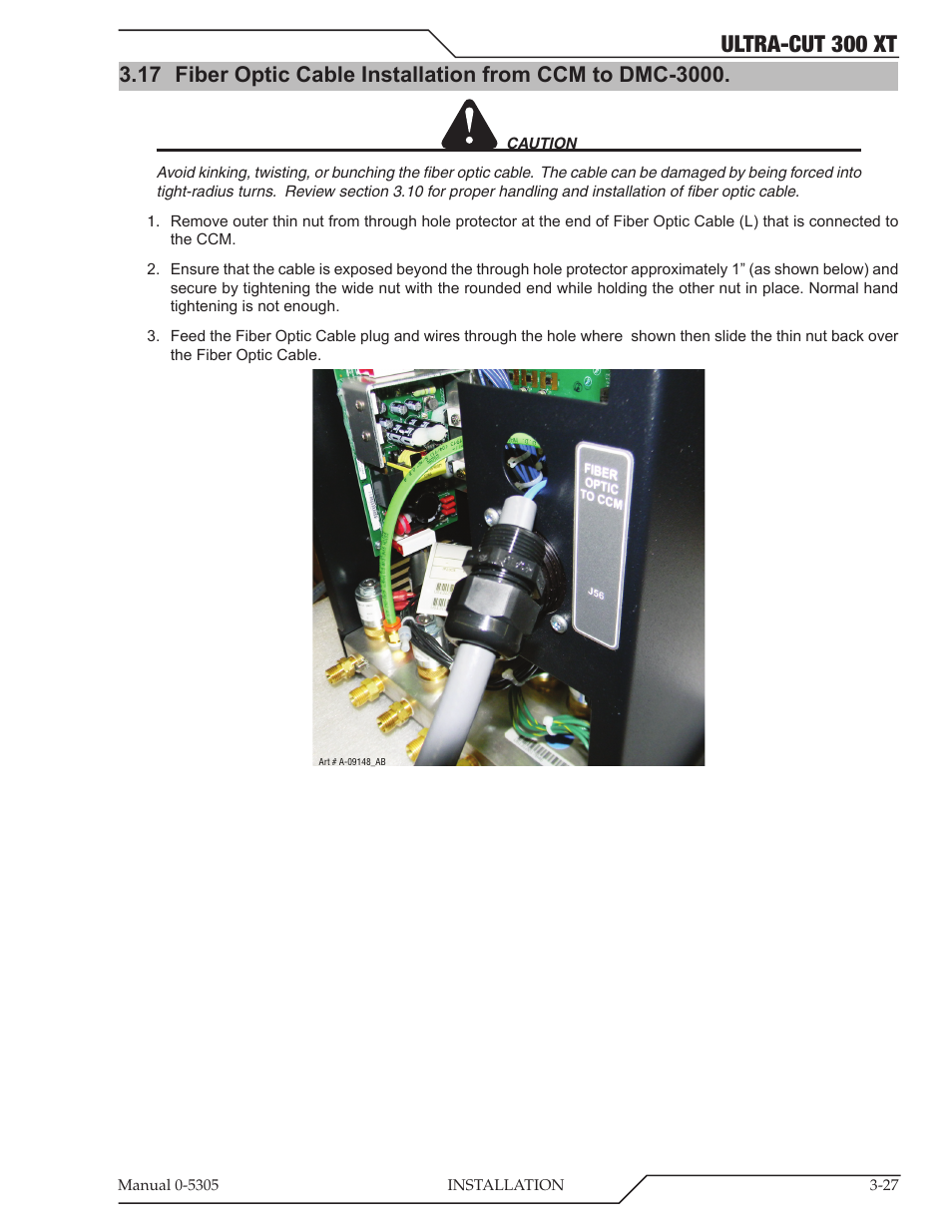 Ultra-cut 300 xt | Tweco 300 XT Ultra-Cut Plasma Cutting System With Automated Gas Control User Manual | Page 51 / 210