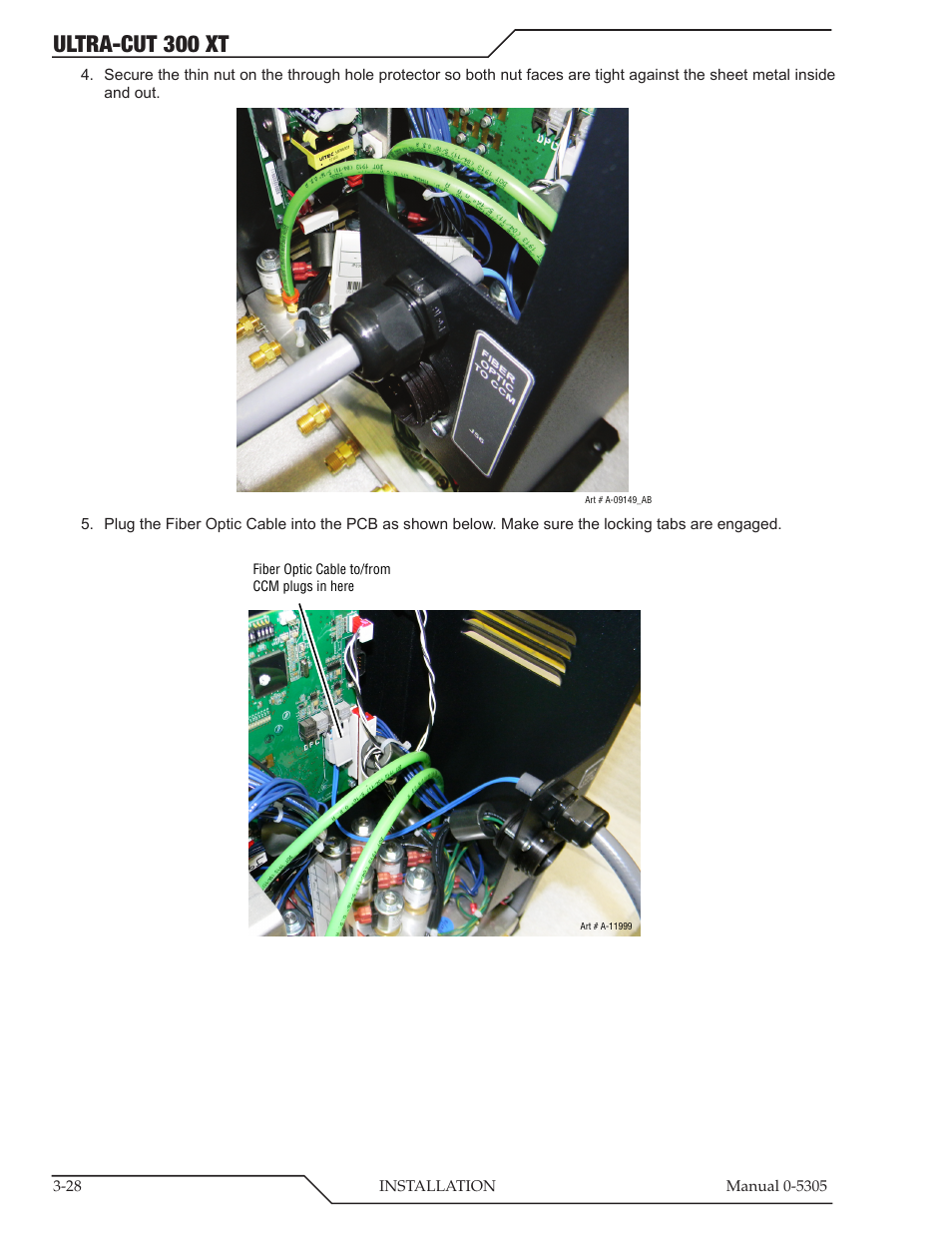 Ultra-cut 300 xt | Tweco 300 XT Ultra-Cut Plasma Cutting System With Automated Gas Control User Manual | Page 52 / 210